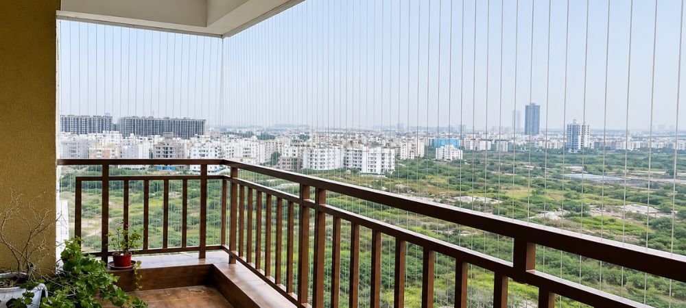 Invisible Grills for Balconies