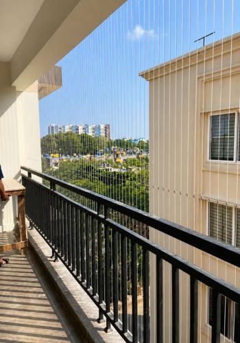 Invisible Grills for Balconies
